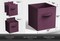 Sorbus Fabric Storage Cubes, Large 13 Inch Storage Bins, Foldable Cube Baskets with Handle, 1-Pc Solid Colors